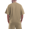 Men's Oversized Beige color T-Shirt