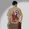 Men's Oversized Dragon Boy Graphic Printed T-Shirt