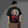 Men's Oversized Dragon Boy Graphic Printed T-Shirt