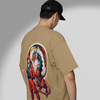 Men's Oversized Dragon Boy Graphic Printed T-Shirt