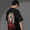 Men's Oversized Dragon Boy Graphic Printed T-Shirt