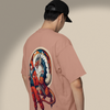 Men's Oversized Dragon Boy Graphic Printed T-Shirt