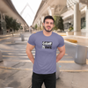 Men's Round Neck Game Time Graphic Printed T-Shirt
