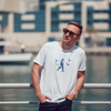 Men's Round Neck Outta Here Graphic Printed T-Shirt