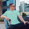 Men's Round Neck Astro Sage Green Graphic Printed T-Shirt