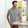 Men's Grey Polo T-shirt