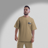 Men's Oversized Porsche Graphic Printed T-Shirt