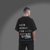 Men's Oversized Porsche Graphic Printed T-Shirt